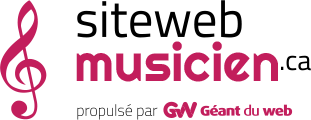Conception web pour Musicien - Géant du web